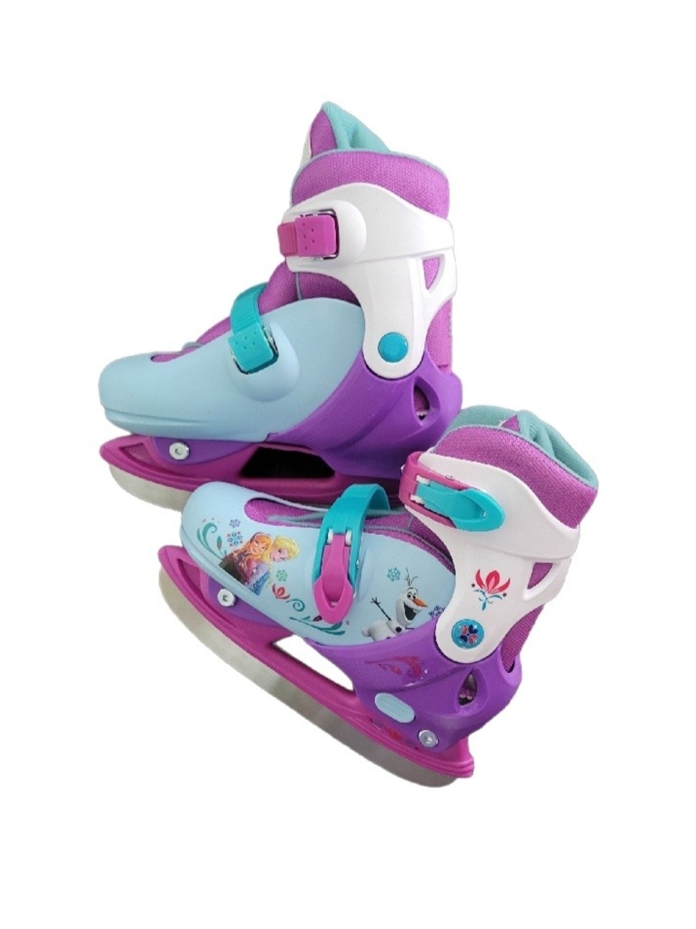 DISNEY Frozen Kids Adjustable Ice Skates Y12-Y2